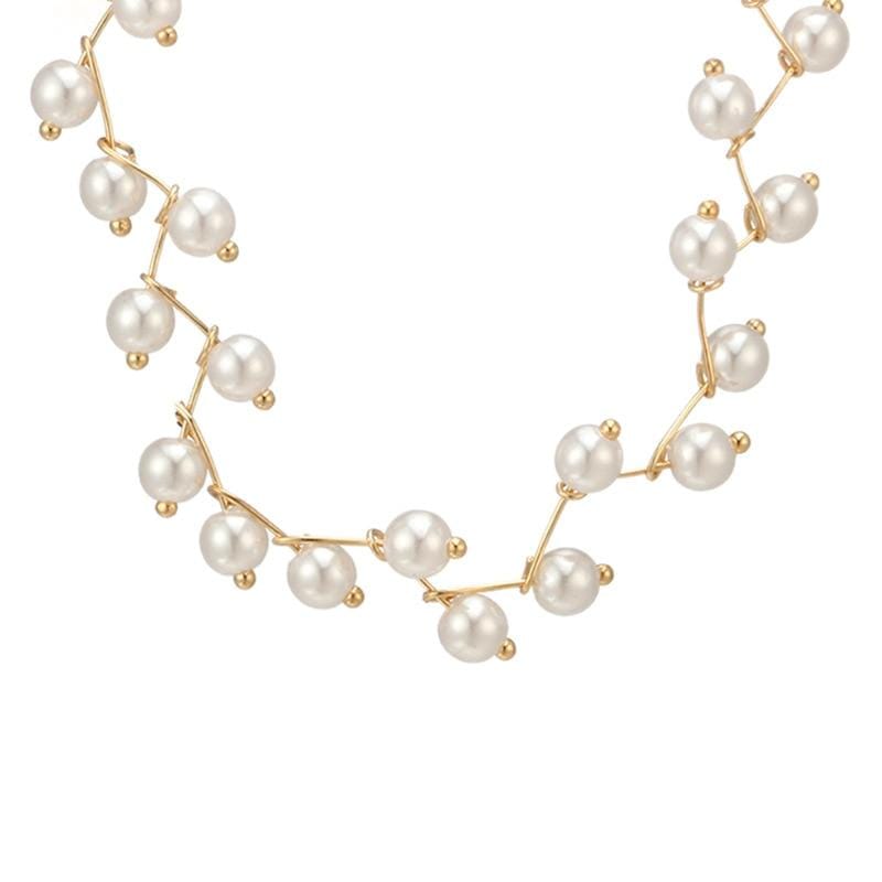 The Talise Pearl Vine Necklace - I Spy Jewelry