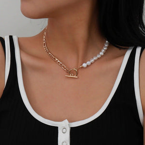 The Brook Pearl Clasp Necklace - I Spy Jewelry
