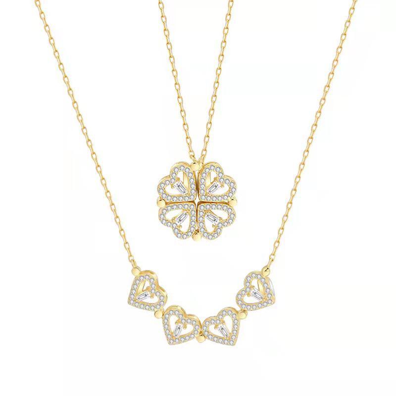 Double Wearing Heart Necklace - I Spy Jewelry