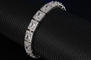 The Sophia Emerald Cushion Bracelet - I Spy Jewelry