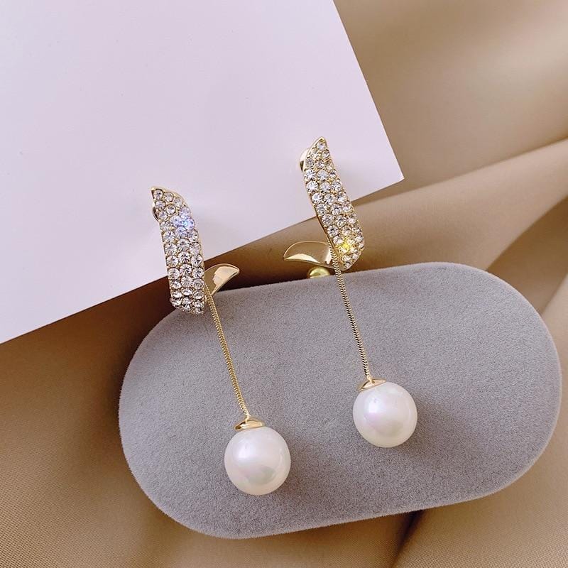 The Alessandra Pearl Earrings - I Spy Jewelry