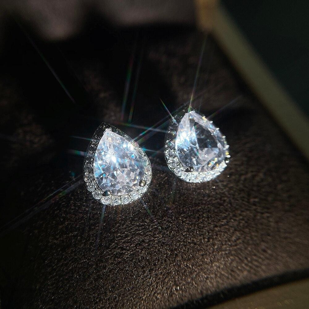 The Aria Pear Earrings - I Spy Jewelry