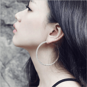 The Grace Crystal Hoop Earrings - I Spy Jewelry