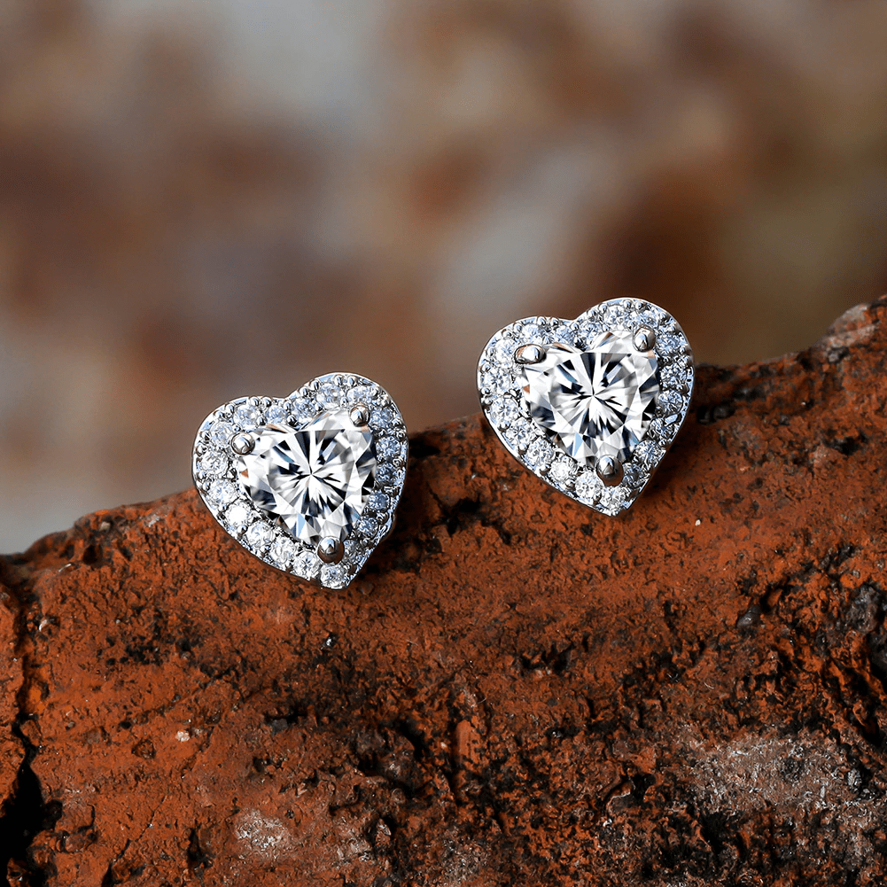 The Evelyn Heart Earrings - I Spy Jewelry