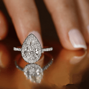 The Aria Pear Ring - I Spy Jewelry
