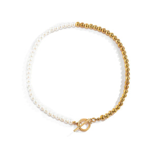 The Brook Pearl Clasp Necklace - I Spy Jewelry