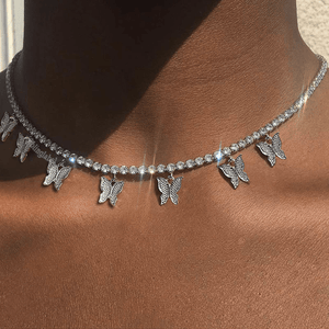 The Annabella Butterfly Choker Necklace - I Spy Jewelry