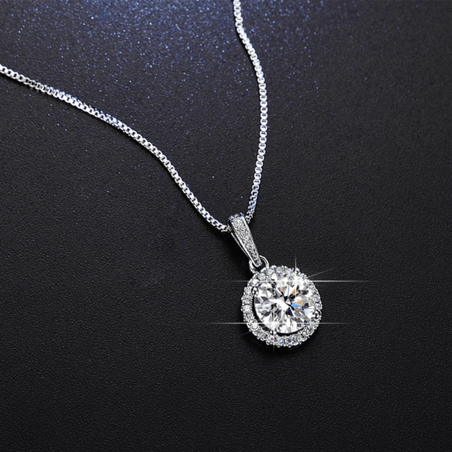 The Elizabeth Halo Necklace - I Spy Jewelry