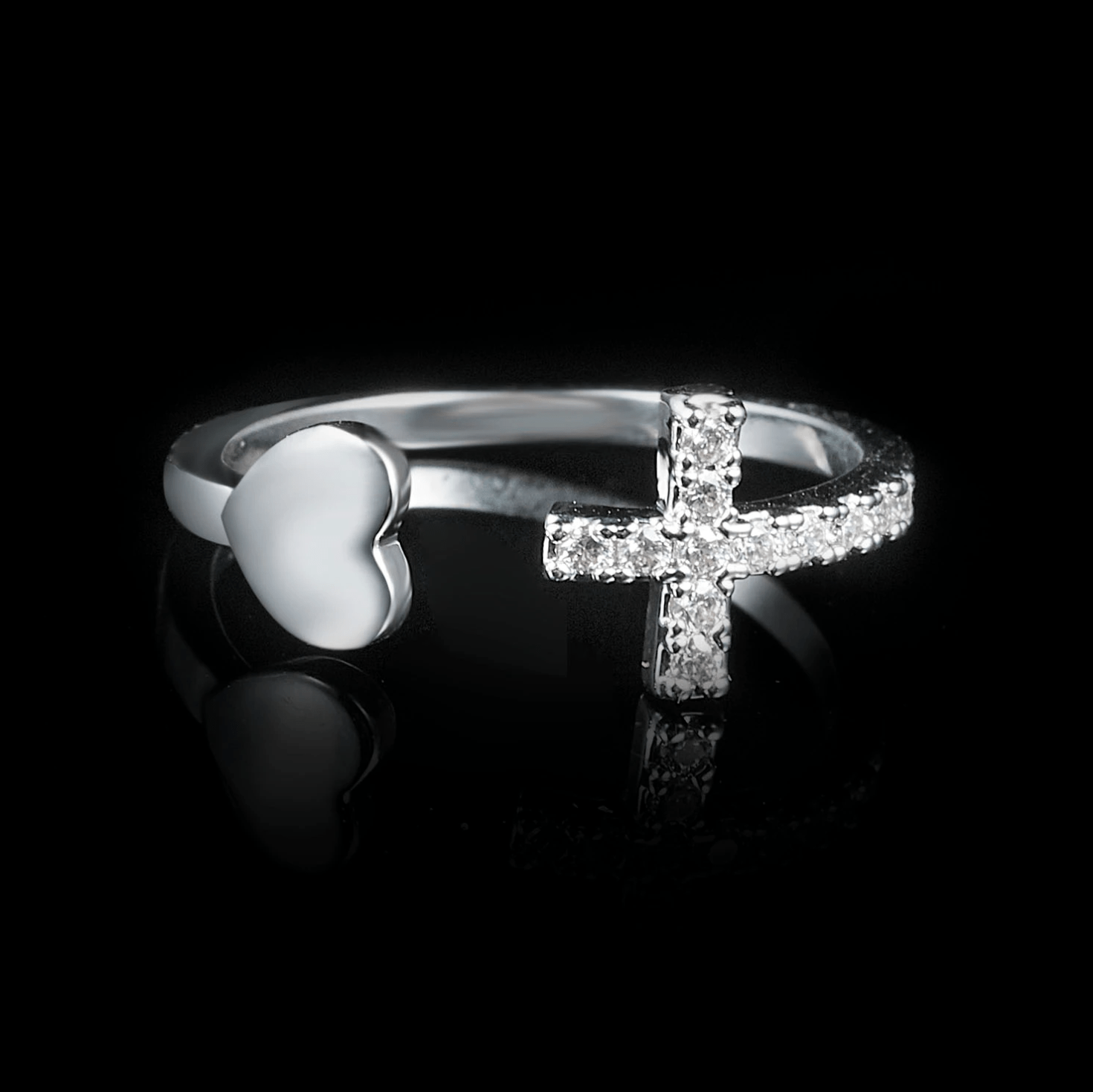 The Eve Cross Ring - I Spy Jewelry