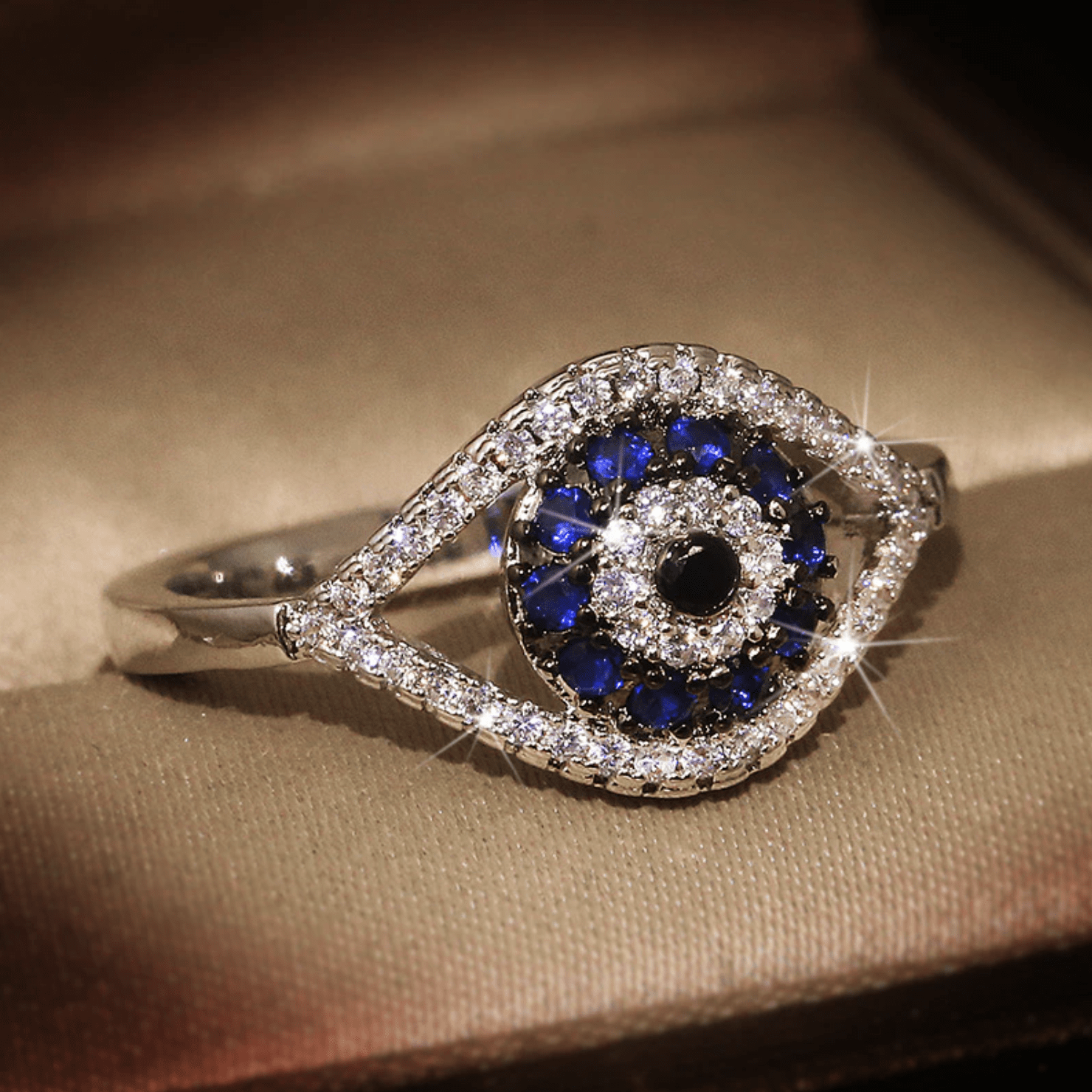 The Roxana Hamsa Ring - I Spy Jewelry