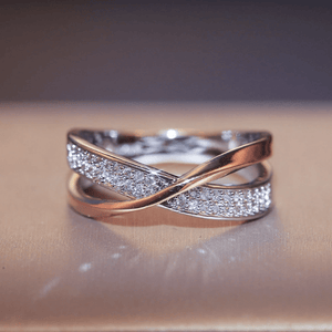 The Athena Woven Band Ring - I Spy Jewelry