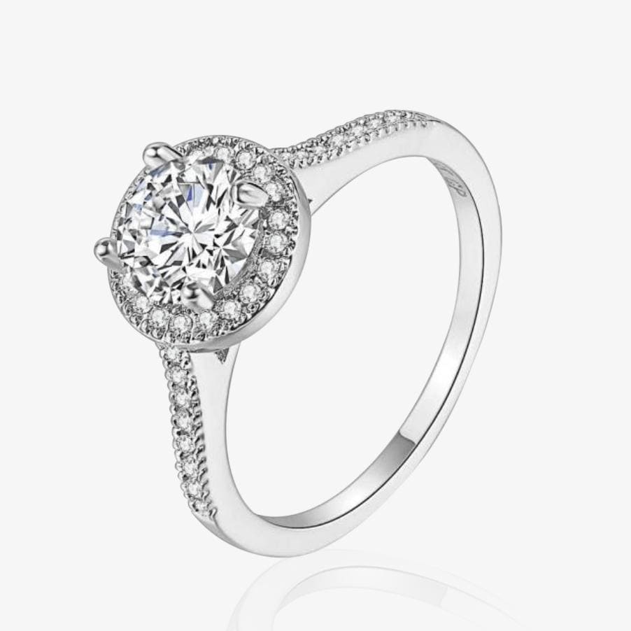 The Elizabeth Halo Ring - I Spy Jewelry